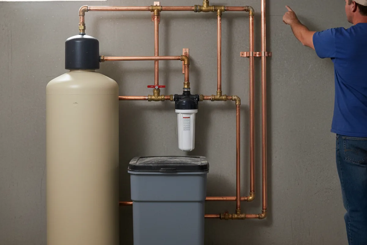 Whole-house water treatment system installed in Woodridge